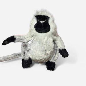 Webkinz Black and White Monkey Plushie